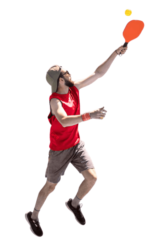 Pickleball player
